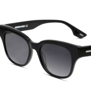 Alexander McQueen McQ Havana Sunglasses MQ0067S Black